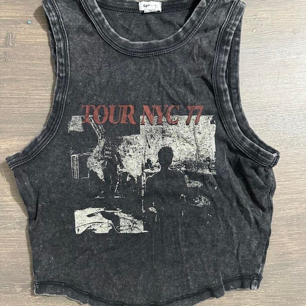 Garage Women's Black and Grey Vest